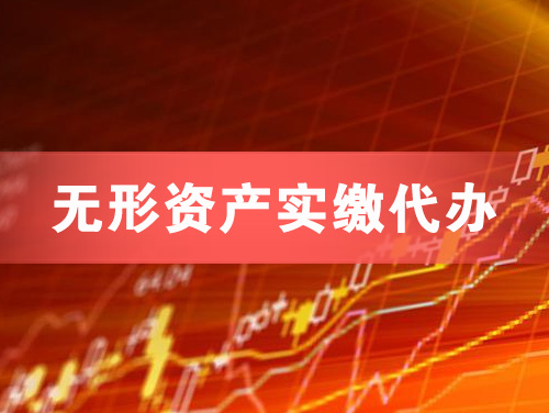 枣庄无形资产实缴资本代办